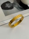 Çelik Gold Kelepçe Bileklik 