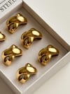 Çelik Gold Numaralı Pinterest Yüzük (18 Numara)