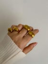 Çelik Gold Numaralı Yüzük (19 Numara)