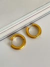Çelik Gold Renk Pera Basic Halka Küpe(1.70Cm)-(1 Numara)