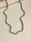 Çelik Gold Su Yolu Kolye (46 Cm)