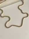 Çelik Gold Su Yolu Kolye (46 Cm)