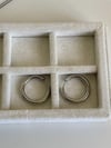 Çelik Gümüş Renk Pera Basic Halka Küpe(2 Cm)-(4 Numara)