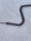 Çelik Gümüş Renk Snake Bileklik (22 Cm)