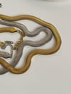 Çelik Gümüş Renk Snake Kolye (47 Cm)