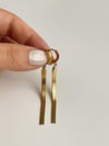 Çelik İtalyan Zincir Küpe (7.5 Cm)