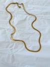 Çelik Kalın İtalyan Zincir Kolye (57 Cm)