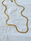 Çelik Kalın İtalyan Zincir Kolye (57 Cm)