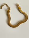 Çelik Kalın Snake Bileklik (23 Cm)