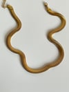 Çelik Kalın Snake Kolye (47 Cm)
