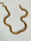 Çelik Kalın Snake Kolye (47 Cm)
