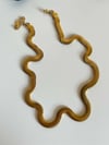 Çelik Kalın Snake Kolye (58 Cm)