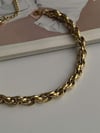 Çelik Kalın Vip Örgü Kolye (50 Cm)