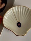Çelik Lacivert Vişne Renk Taşlı Kolye (45 Cm)