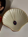 Çelik Lacivert Vişne Renk Taşlı Kolye (45 Cm)