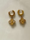 Çelik Van Cleef Küpe (3 Cm)