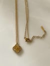 Çelik Van Cleef Minimal Kolye (46 Cm)