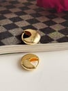 Gold Mini Badem Küpe (1 Cm)