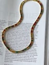 Gold Renkli Baget Taşlı Lena Kolye (43 Cm)