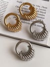 Gold Vintage Küpe (3.20 Cm)