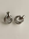 Gümüş Renk Vintage Küpe (2.5 Cm)