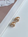 Özel Kaplama Baget Taşlı Küpe (1.30 Cm)