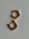 Özel Kaplama Farklı Şekilli Mini Küpe (1.5 Cm)