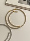 Özel Kaplama Gold Renk İri Su Yolu Bileklik (20 Cm)