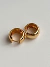 Özel Kaplama Gold Renk Mini Küpe (1 Cm)