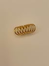 Özel Kaplama Gold Tekli Ear Cuff Küpe (2.5 Cm)
