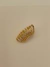 Özel Kaplama Gold Tekli Ear Cuff Küpe (2.5 Cm)
