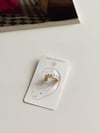 Özel Kaplama Gold Zirkon Taşlı Tekli Ear Cuff Küpe (1 Cm)