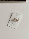 Özel Kaplama Gold Zirkon Taşlı Tekli Ear Cuff Küpe (1 Cm)