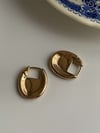 Özel Kaplama Halka Küpe (2 Cm)
