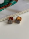Özel Kaplama Xuping Beyaz Zirkon Taşlı Küpe (2 Cm)