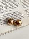 Özel Kaplama Xuping Gold Topçuk Küpe (1.10 Cm)