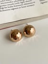 Özel Kaplama Xuping Gold Topçuk Küpe (1.10 Cm)