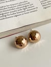 Özel Kaplama Xuping Gold Topçuk Küpe (1.10 Cm)