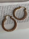 Özel Xuping Zincir Halka Küpe (4 Cm)
