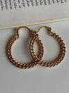 Özel Xuping Zincir Halka Küpe (4 Cm)