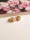 Xuping Gold Zirkon Taşlı Mini Küpe (1 Cm)