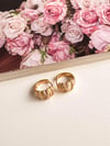 Xuping Gold Zirkon Taşlı Mini Küpe (1 Cm)