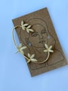 Zirkon Taşlı Tek Küpe (6 Cm)