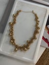 Zr Model Gold Topçuklu Kolye (50 Cm)