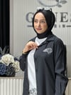 Güneş Kombin İşleme Detaylı Üçlü Takım Siyah