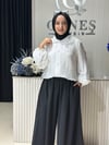 Güneş Kombin Kadın Bomber Ceket Beyaz