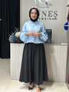 Güneş Kombin Kadın Bomber Ceket Mavi