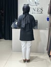 Güneş Kombin Kapitone Detaylı Tunik Siyah