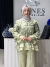 Güneş Kombin Valonlu İkili Takım Yeşil
