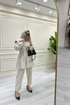  Kristal Düğmeli Moonlight İkili Takım